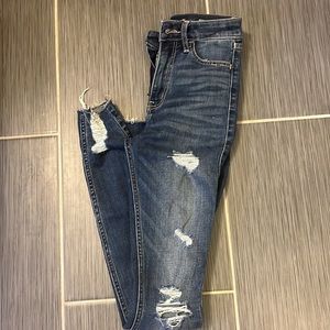 NEW Hollister High-Rise Super Skinny Classic Stretch jeans Size00R